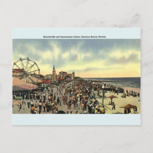 Vintage Daytona Beach Florida Postcard