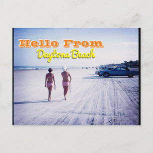 Vintage Daytona Beach Florida Postcard