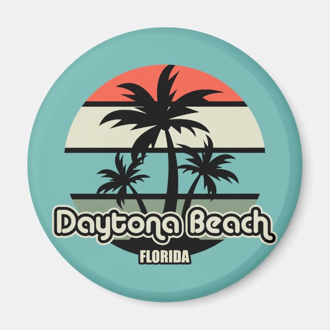 Vintage Daytona Beach Magnet (Front)