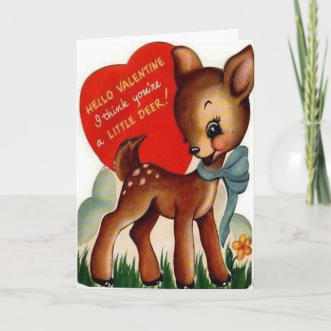Vintage Dear Valentine's Day Card (Front)