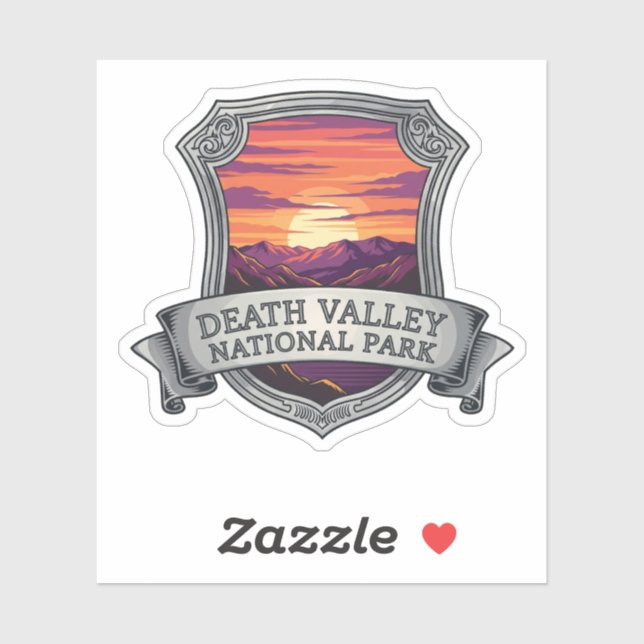 Vintage Death Valley National Park Souvenir (Sheet)