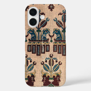Vintage Decorative Batik Nature Pattern iPhone 16 Case