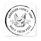 Vintage Decorative Hand-drawn Chicken Egg Carton