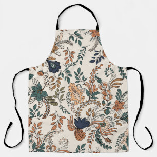 Vintage decorative paisley seamless pattern small apron