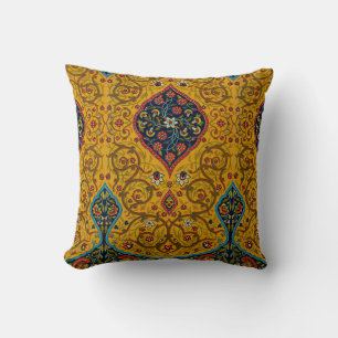 Vintage Decorative Persian Floral Art Cushion