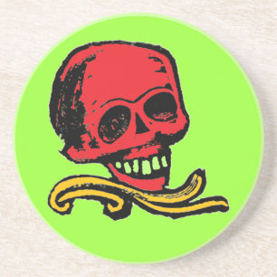 Vintage Decorative Skull Coaster