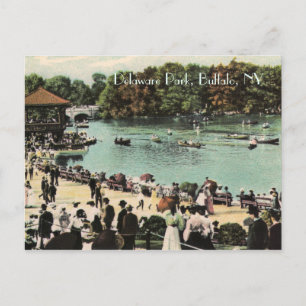 Vintage Delaware Park Postcard