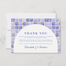 Vintage Delft Patchwork Wedding