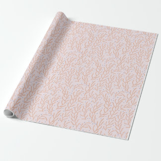 Vintage Delicate Blush Patterns Wrapping Paper