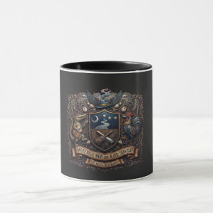 Vintage Delta Blues Alligator & Rooster Music Coff Mug
