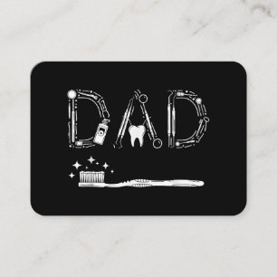Vintage Dentist Dad Father Grandpa Father's Day Me Business Card