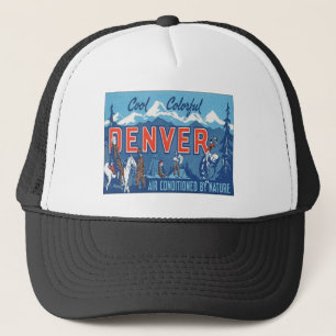 Vintage Denver Colorado Trucker Hat