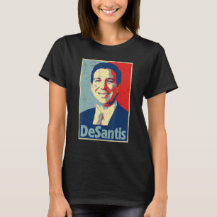 Vintage Desantis 2024 Election Ron Desantis Americ T-Shirt