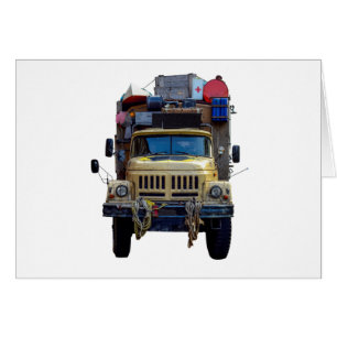 Vintage Desert Expedition Truck