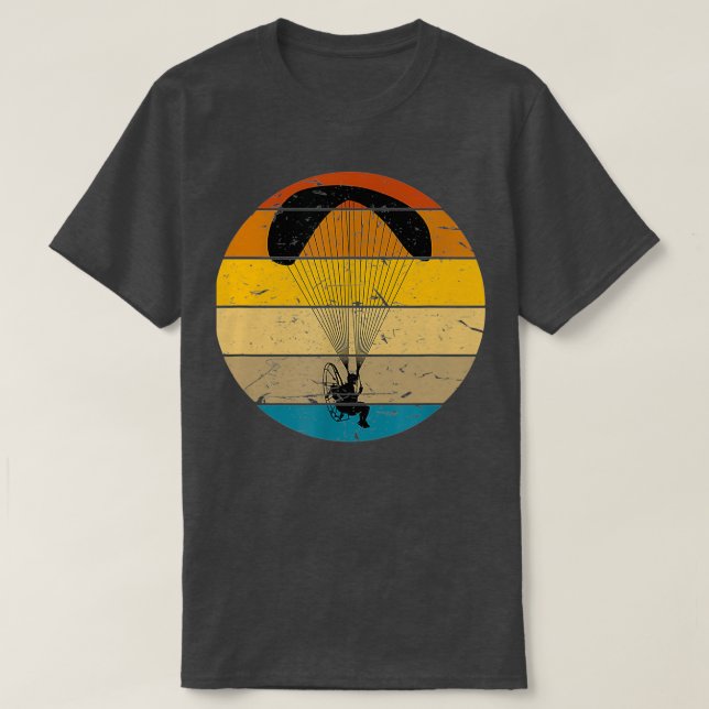 Vintage Design Paramotor 2 T-Shirt (Design Front)