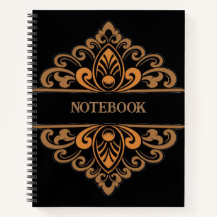 Vintage Design Spiral Notebook
