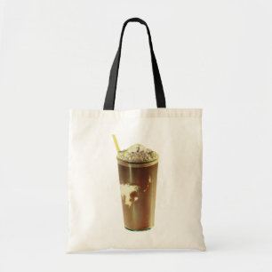 Vintage Dessert, Chocolate Shake and Whipped Cream Tote Bag