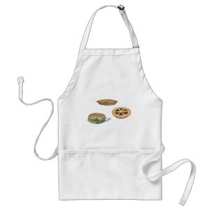 Vintage Desserts Pies Pecan Pumpkin Lemon Meringue Standard Apron