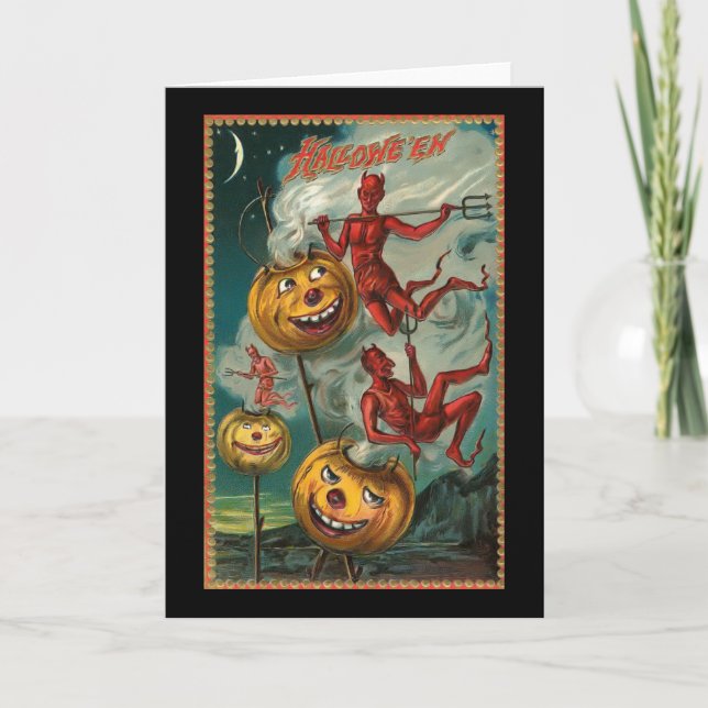 Vintage Devil Card (Front)
