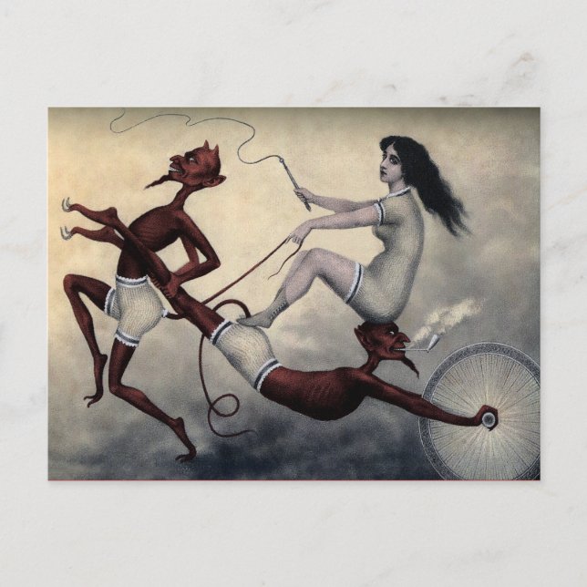 Vintage Devil Postcard (Front)