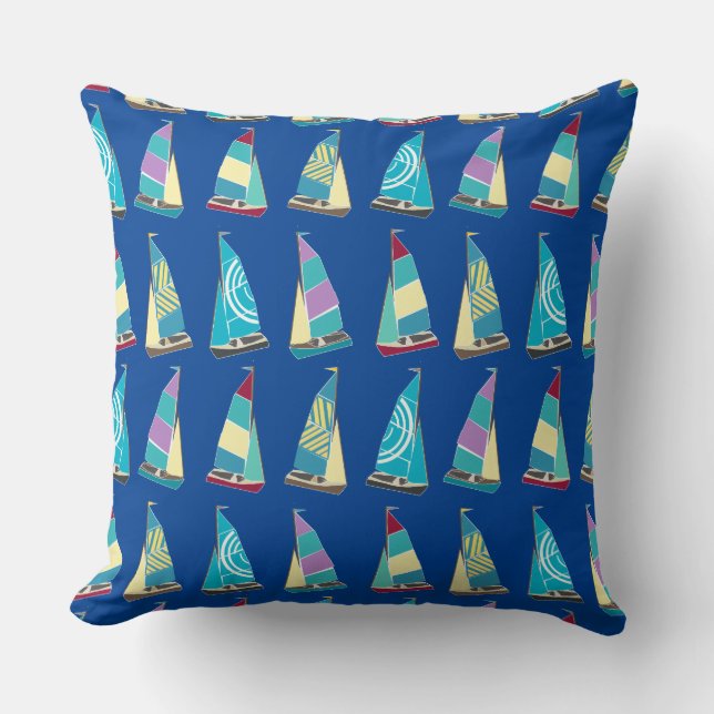 Vintage Dinghies Cushion (Front)