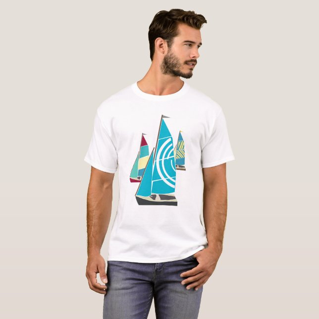 Vintage Dinghies T-Shirt (Front Full)