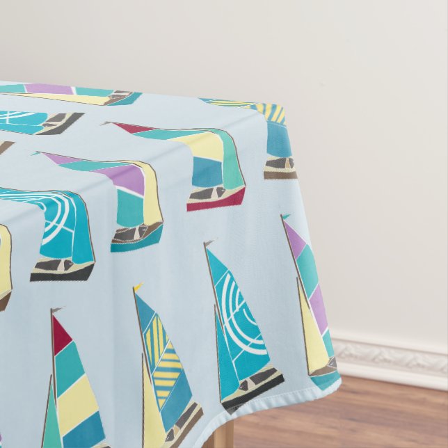VIntage Dinghies Tablecloth (In Situ)