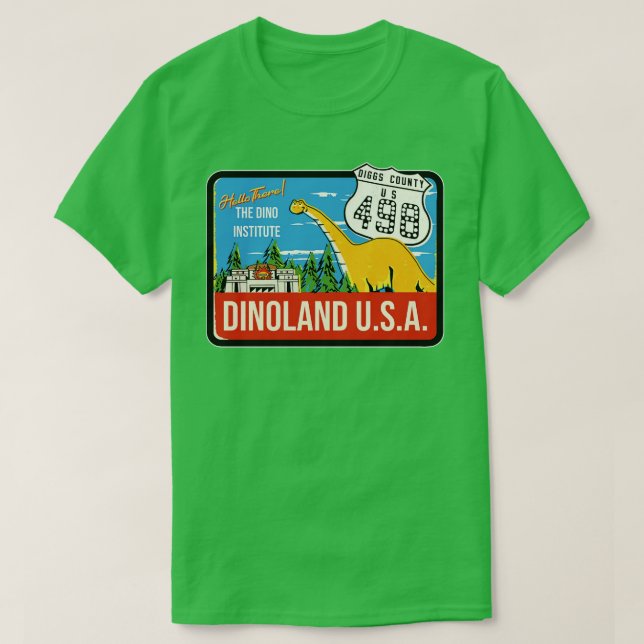 Vintage Dinoland T-Shirt (Design Front)