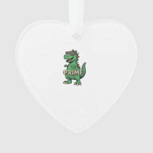 Vintage Dinosaur Sunglasses Prime Cartoon Shirt_1 Ornament