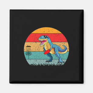 Vintage Disc Golf Cute Sket Flying Disc Player Din Magnet