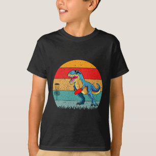Vintage Disc Golf Cute Sket Flying Disc Player Din T-Shirt
