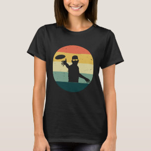Vintage Disc Golf Frisbee Throwing T-Shirt