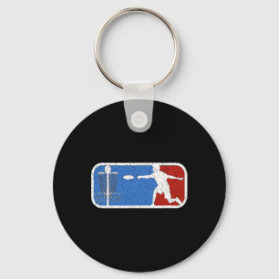Vintage Disc Golf Graphic Sket Gifts Ultimate Fris Key Ring
