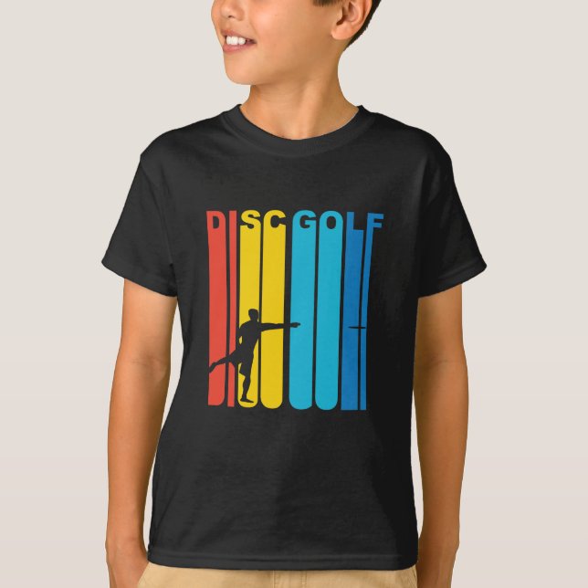 Vintage Disc Golf Graphic T-Shirt (Front)