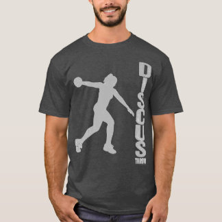Vintage Discus Throw Lovers Discus Throw Woman Sil T-Shirt