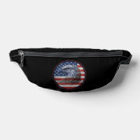 Vintage Distressed American Flag Eagle 