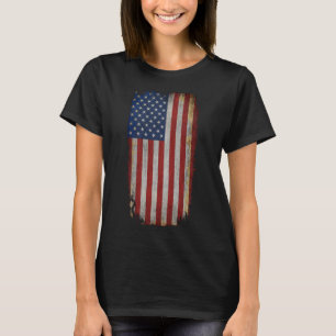 Vintage Distressed American Flag T-Shirt