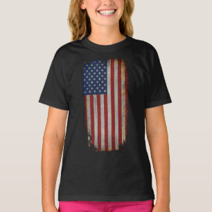 Vintage Distressed American Flag T-Shirt