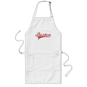 Vintage Distressed Boston Ballpark Apron