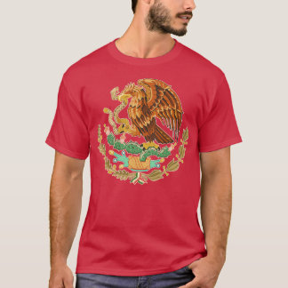Vintage Distressed Coat of Arms of Mexico T-Shirt