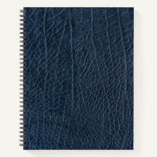 Vintage Distressed Cognac Leather Texture Notebook