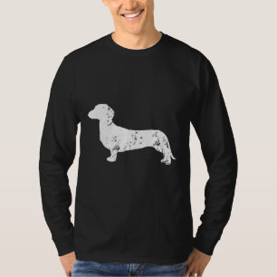 Vintage Distressed Dachshund Dog For Dachshund Lo T-Shirt