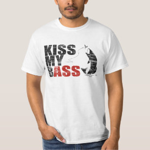 Vintage Distressed KISS MY BASS T-shirt