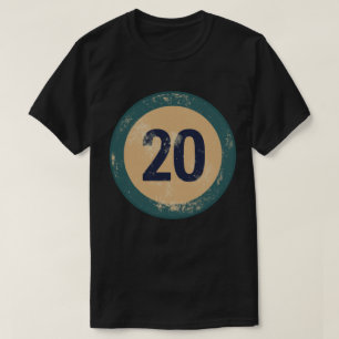 Vintage Distressed Number 20 T-Shirt