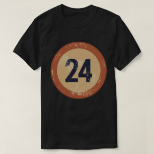 Vintage Distressed Number 24 T-Shirt