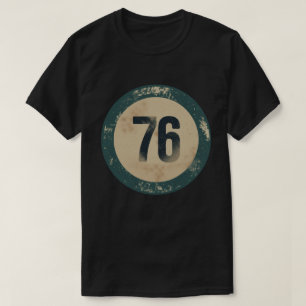 Vintage Distressed Number 76 T-Shirt
