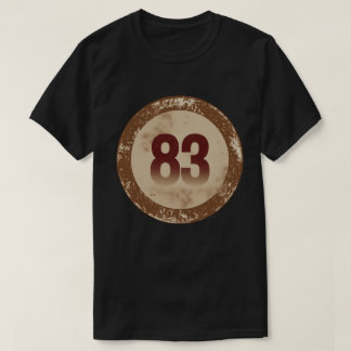 Vintage Distressed Number 83 T-Shirt