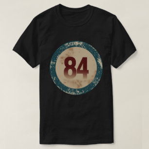 Vintage Distressed Number 84 T-Shirt