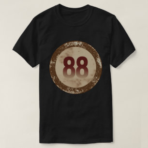 Vintage Distressed Number 88 T-Shirt