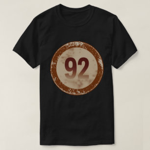 Vintage Distressed Number 92 T-Shirt